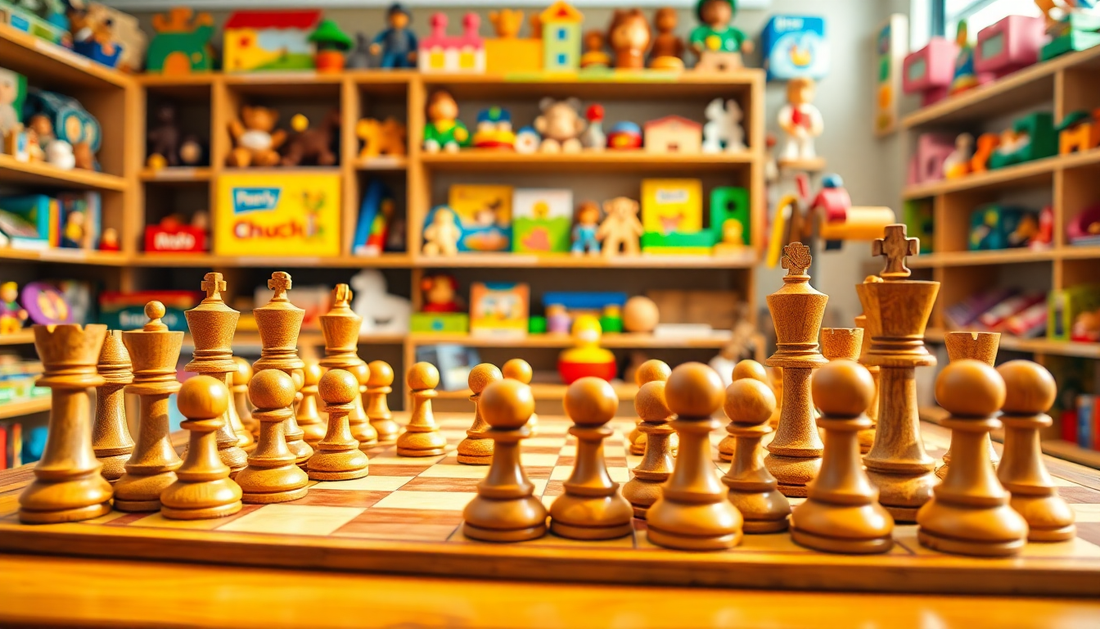 Unlock Your Child's Potential with Kids Wooden Memory Match Stick Chess from Children Toys Store