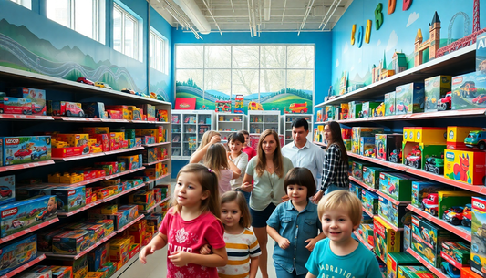Discover the Joy of Car Compatible Building Blocks at ChildrenToysStore.com