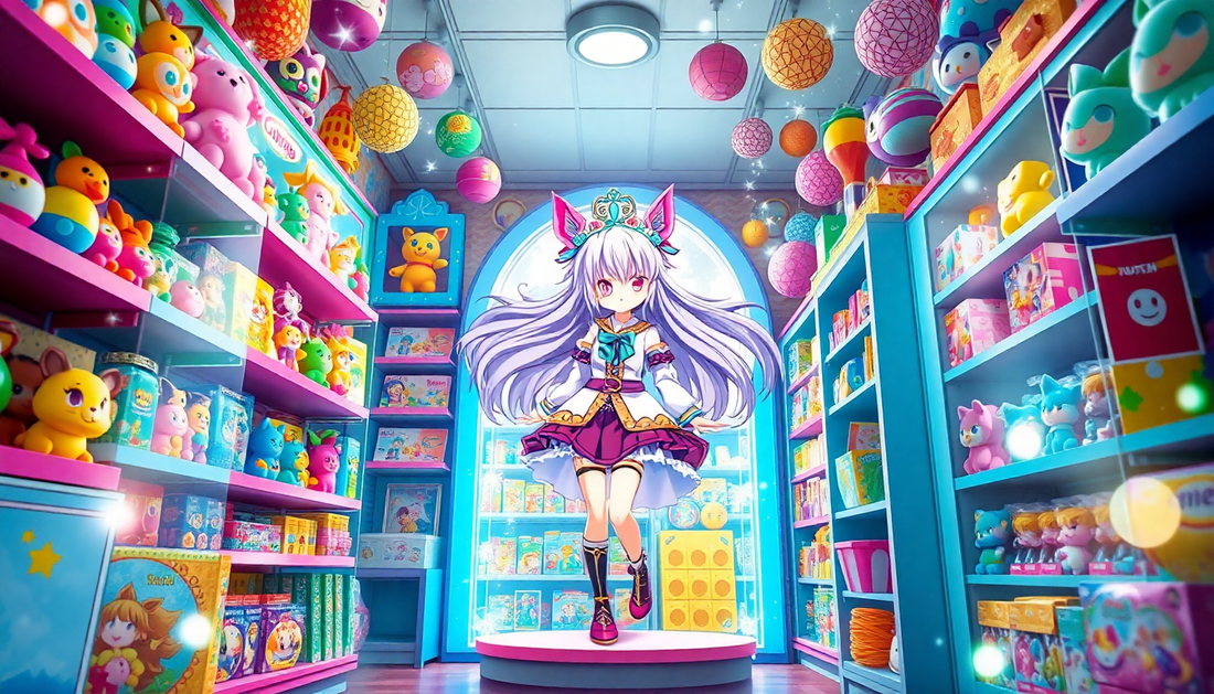 Unleash Your Child's Imagination with the Anime In A Different World Girl Action Figure from ChildrenToyStore.com
