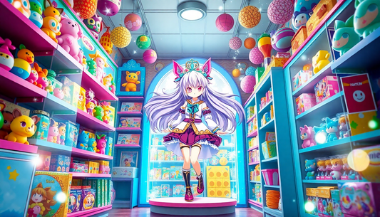 Unleash Your Child's Imagination with the Anime In A Different World Girl Action Figure from ChildrenToyStore.com