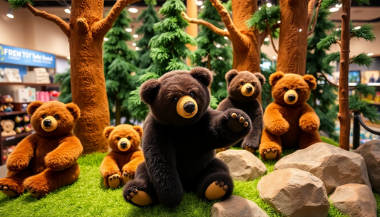 Discover the Wonders of Simulation Wild Life Bears Toys at ChildrenToysStore.com