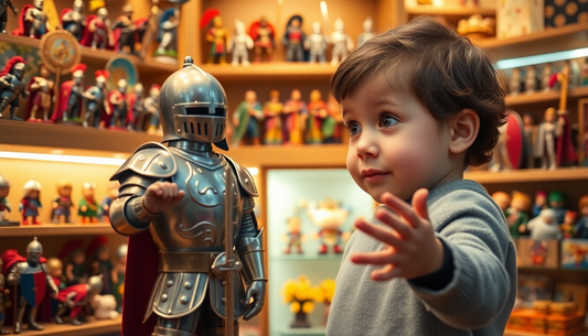 Unleash Your Child's Inner Knight: Discover the Thrilling Medieval Knight Roman War Toys at ChildrenToyStore.com