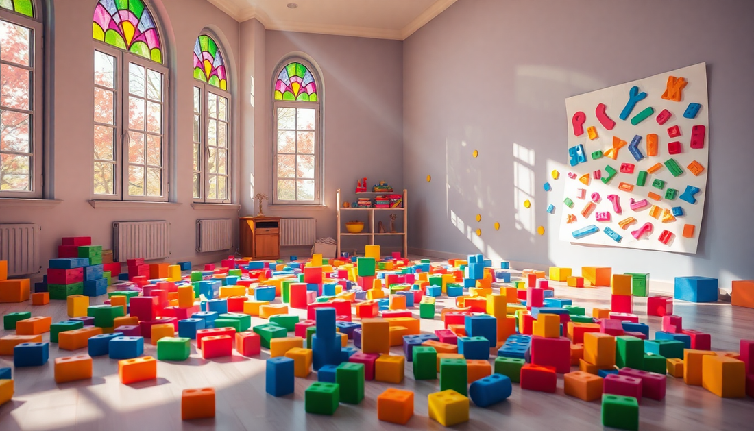 Unlock the Joy of Learning with Colorful Building Blocks and Magnetic Puzzles at ChildrenToyStore.com