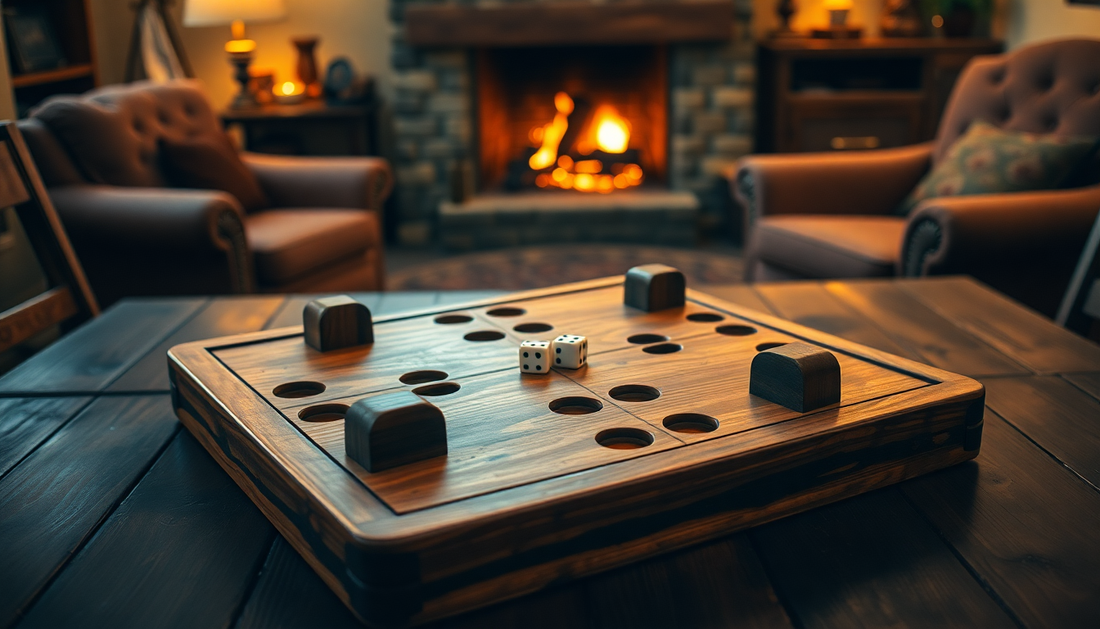 Discover the Deluxe Four Sided Shut The Box Dice Board Game - The Ultimate Family Fun at ChildrenToyStore.com