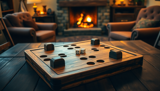 Discover the Deluxe Four Sided Shut The Box Dice Board Game - The Ultimate Family Fun at ChildrenToyStore.com