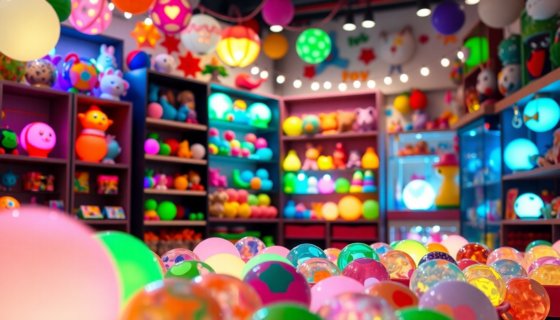 Discover the Joys of the Colored Boy Bouncing Ball at ChildrenToysStore.com