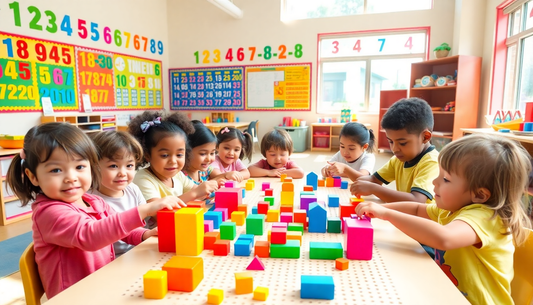 Unlock Your Child's Mathematical Potential with the Plastic Nail Plate Primary Mathematics Tool at Children Toys Store