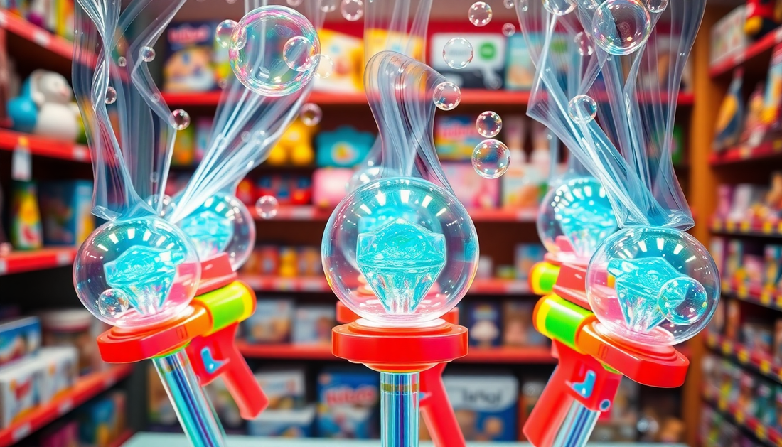 Unleash the Fun: Automatic Gatling Bubble Guns for Kids at ChildrenToyStore.com