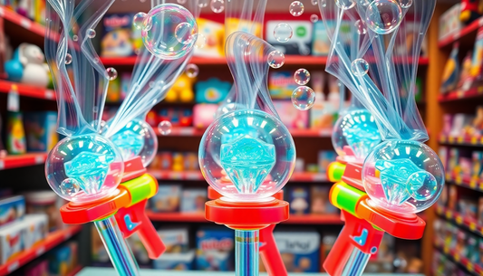 Unleash the Fun: Automatic Gatling Bubble Guns for Kids at ChildrenToyStore.com