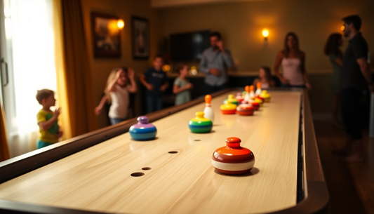 Discover the Best Bowling and Curling Game Table for Family Fun at ChildrenToyStore.com