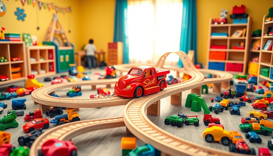 Discover the Ultimate Tong Li Engineering Car Rail Car Toy Puzzle at ChildrenToysStore.com