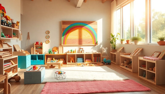 Unlock Your Child's Potential with the Rainbow Board: A Montessori-Inspired Wooden Toy from ChildrenToysStore.com