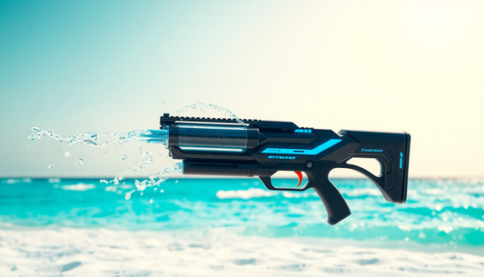 Unleash the Ultimate Water Gun Battle with the New P90 Electric Water Blaster at ChildrenToyStore.com