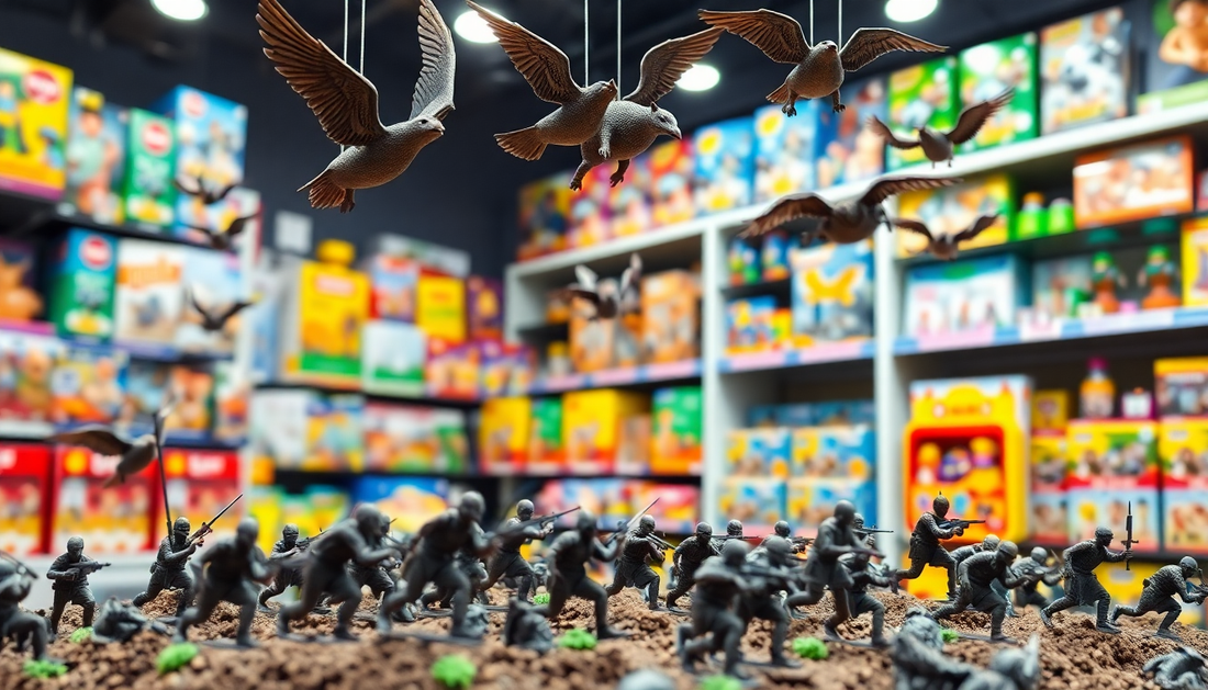 Unleash Your Child's Imagination with the Action Figure Soldier Legion Flying Cavalry from Children Toys Store