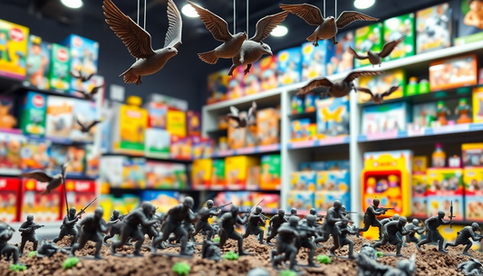 Unleash Your Child's Imagination with the Action Figure Soldier Legion Flying Cavalry from Children Toys Store