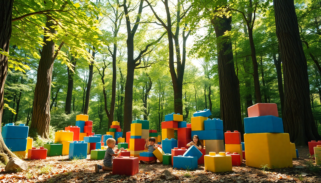 Unlock Outdoor Adventure with Big Building Blocks at Children Toys Store