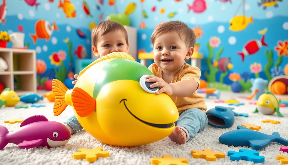 Fishing Toys Children's Puzzle For One To Two Years Old at ChildrenToysStore.com