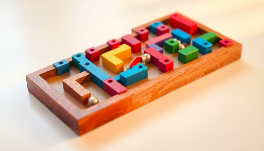 Unlock the Wonders of Learning with Labyrinth Assembled Magnetic Building Blocks at ChildrenToysStore.com
