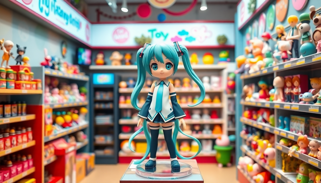 Discover the New 10cm Mini Q Posket Hatsune Miku Action Figure at Children Toys Store