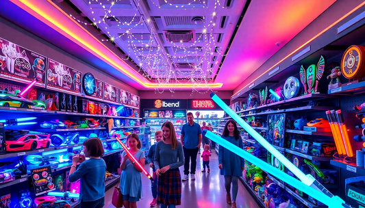 Luminous Toys Sound and Light Laser Sword Props at ChildrenToysStore.com