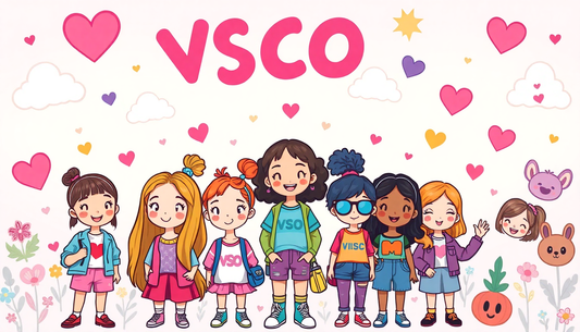 Unleash Your Child's Creativity with Cartoon Girls Vsco Stickers from Children Toys Store