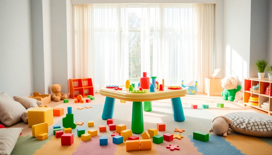 Discover the Ultimate Fun House Infant Multifunctional Game Table Puzzle Building Block Toys at ChildrenToysStore.com