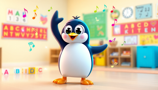 Discover the Mesmerizing Electric Dancing Penguin: A Delightful Early Education Toy at ChildrenToyStore.com