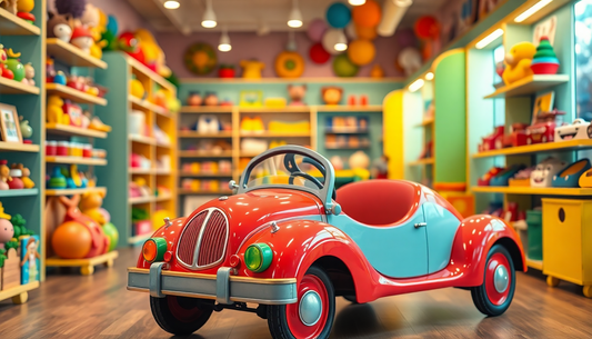 Discover the Joy of Old Interactive Toy Cars at ChildrenToyStore.com