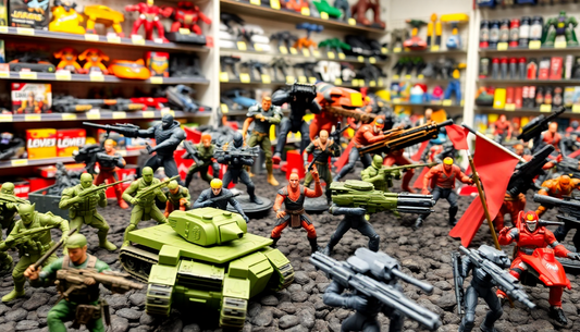 Unleash the Power of Action Figures: Extreme Warfare Legion War Gang at ChildrenToyStore.com