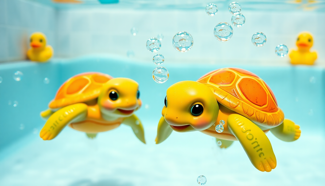 Discover the Best Baby Tortoise Bathroom Toys for Splashing Fun at ChildrenToyStore.com