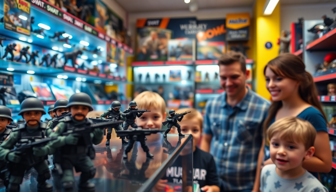 Unlock Your Child's Imagination with the Thrilling Military MOC SWAT Special Forces Soldier Gun Toy Set