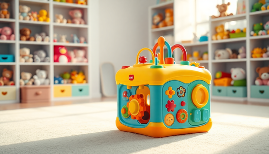 Unlock Your Child's Potential with the Captivating Baby Activity Cube from Children Toys Store