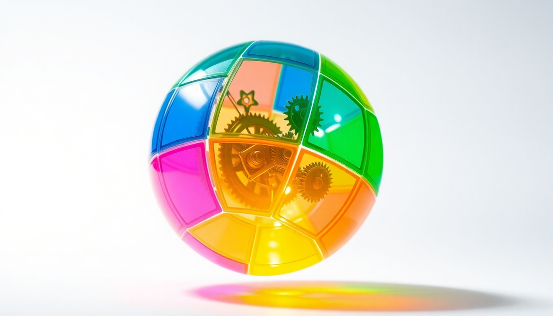 Discover the Magic of Decompression Soccer Rainbow Ball at ChildrenToyStore.com