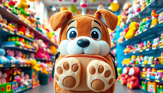 Unleash Your Child's Imagination with the Pawed Dog Plush Backpack Chasing Marshall from Children Toys Store