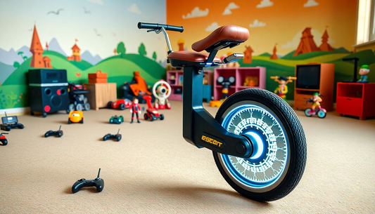 Discover the Thrilling World of Side-tracking Off-road Unicycle Remote Control Electric Motorcycle Children Toys at ChildrenToysStore.com