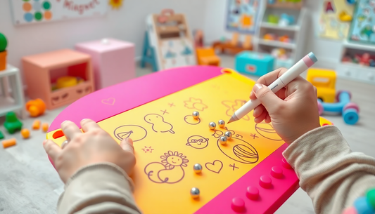 Unleash Your Child's Creativity with the Children Color Magnetic Drawing Board