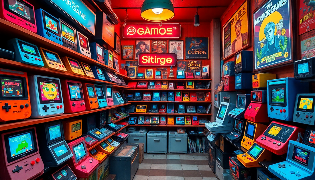 Discover the Joy of Retro Gaming with Mini Game Player Consoles at ChildrenToyStore.com