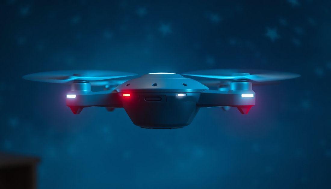 Discover the Mini Fingertip Gyro Interactive Decompression Toy Drone LED UFO Type Flying Helicopter Spinner Toy for Kids at ChildrenToysStore.com