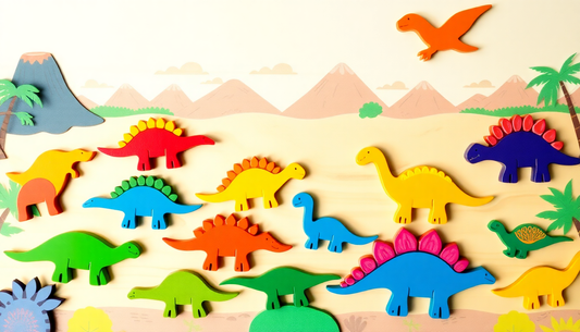 Discover the Wonders of the Animal Dinosaur Puzzle at ChildrenToysStore.com
