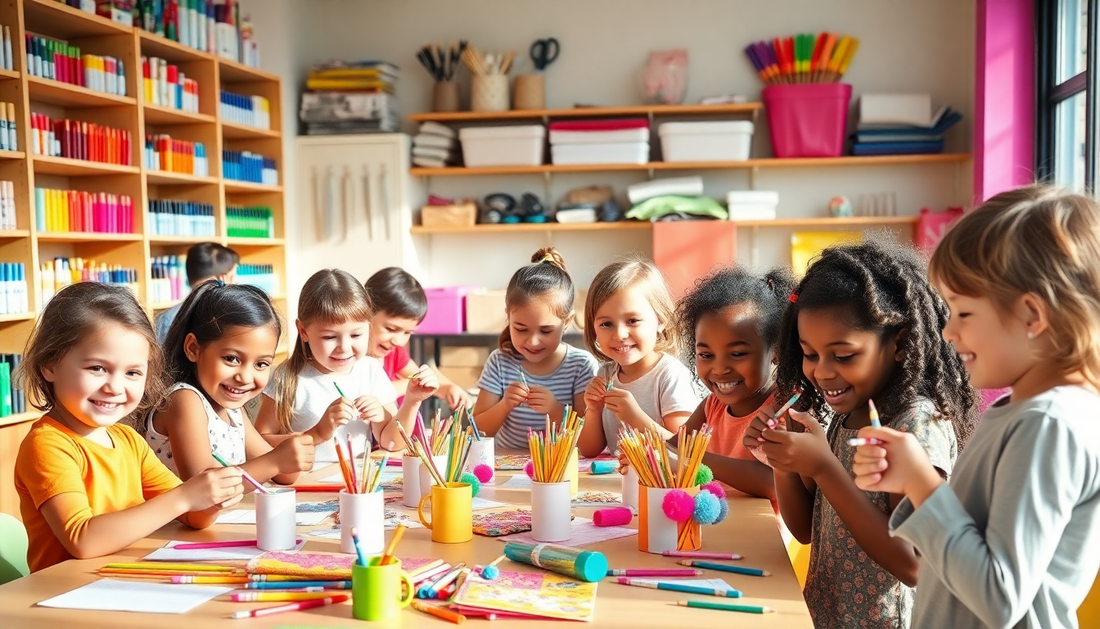 Unleash Your Child's Creativity with the DIY Craft Pencil Holder from Children Toys Store