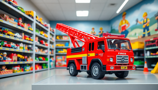 Unleash Your Child's Creativity with the Construction Toy Engineering Car Fire Truck from Children Toys Store