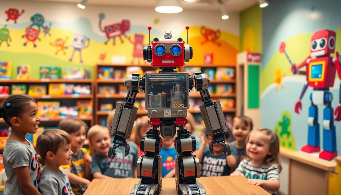 Unlock Your Child's Imagination with Mechanical Transformation Robot Building Toys at ChildrenToyStore.com