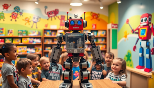Unlock Your Child's Imagination with Mechanical Transformation Robot Building Toys at ChildrenToyStore.com