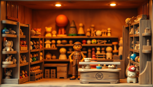Discover the Joy of Wooden Furniture Miniature Toys at ChildrenToyStore.com