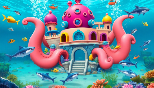 Dive into Adventure with the Octonauts Octopod Castle Shark Playset at ChildrenToyStore.com