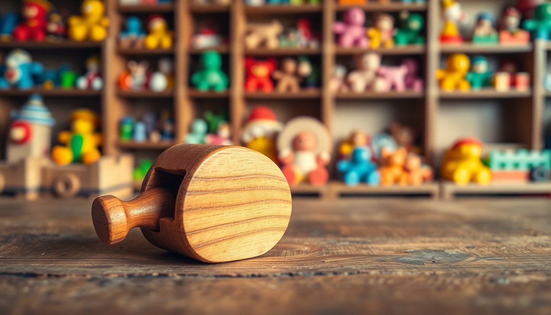 Discover the Joy of Music: Baby Wooden Small Horn Whistle at Children Toys Store