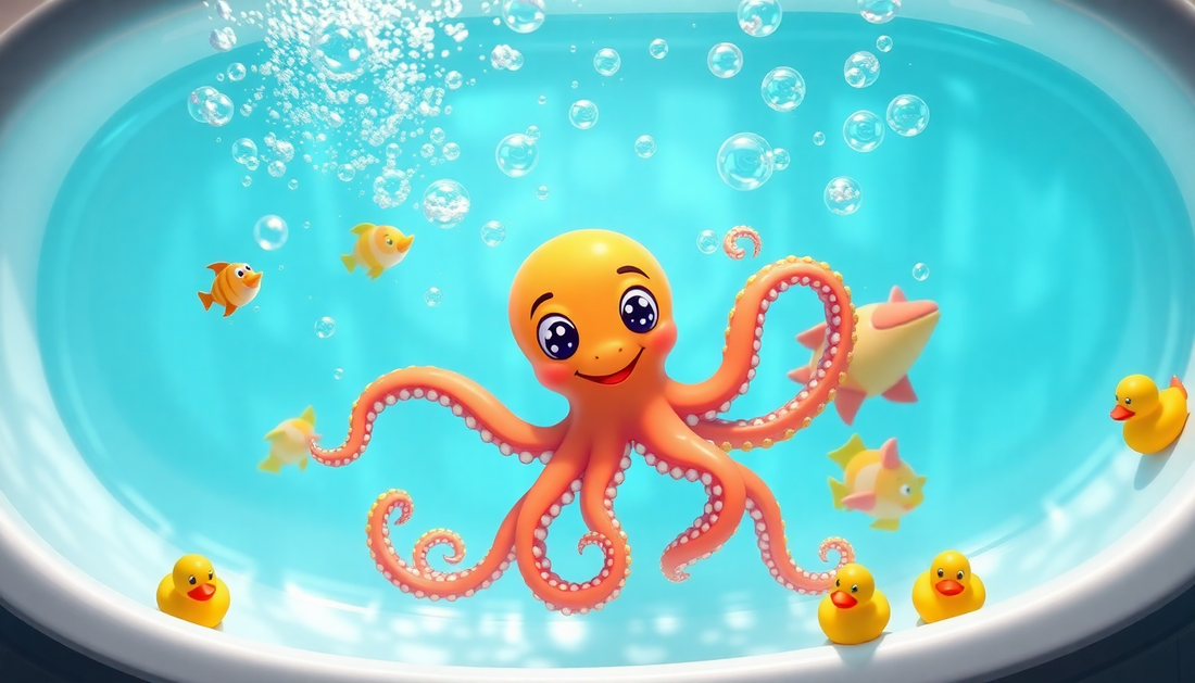 Discover the Magical Octopus Bathtub Toy at ChildrenToyStore.com