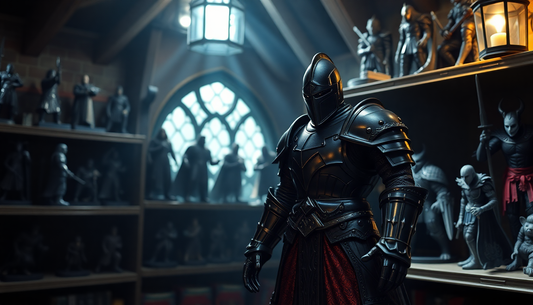 Unleash the Dark Souls Hero Within: Discover the Captivating Heroes of Lordran Black Knight Toy at ChildrenToyStore.com