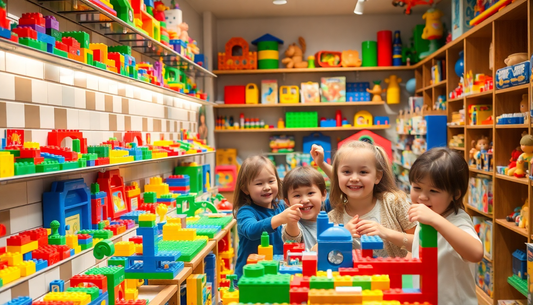 Unlock Your Child's Potential: Discover the Educational Wonders of Building Blocks and Ceramic Tiles at Children Toys Store
