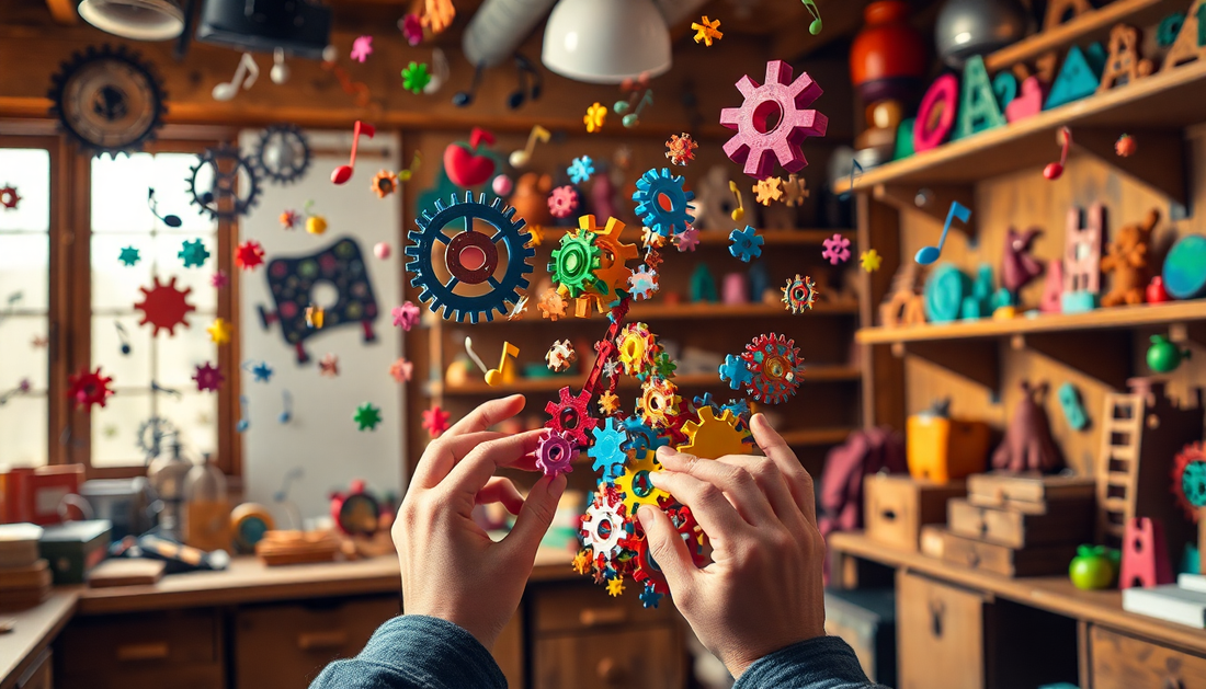 Discover the Perfect Holiday Gift: 7 Kinds of DIY 3D Puzzle Game Assembly Moveable Music Box Toys for Children and Adults at ChildrenToyStore.com